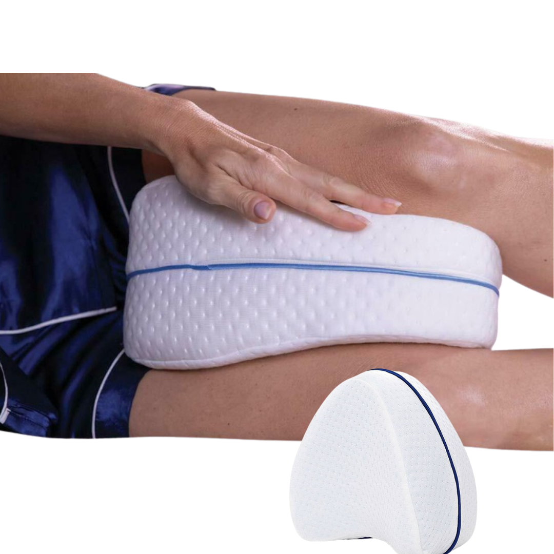 2 Almohadas para Piernas triangular con funda lavable