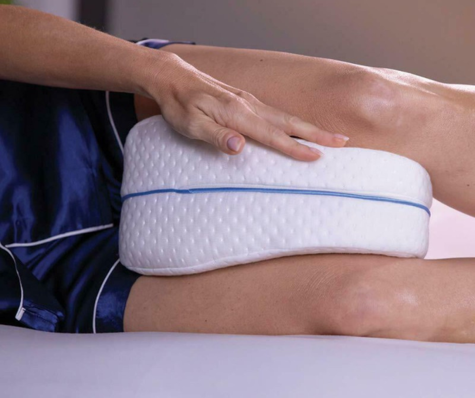 2 Almofadas Triangulares para Pernas com Capa Lavável