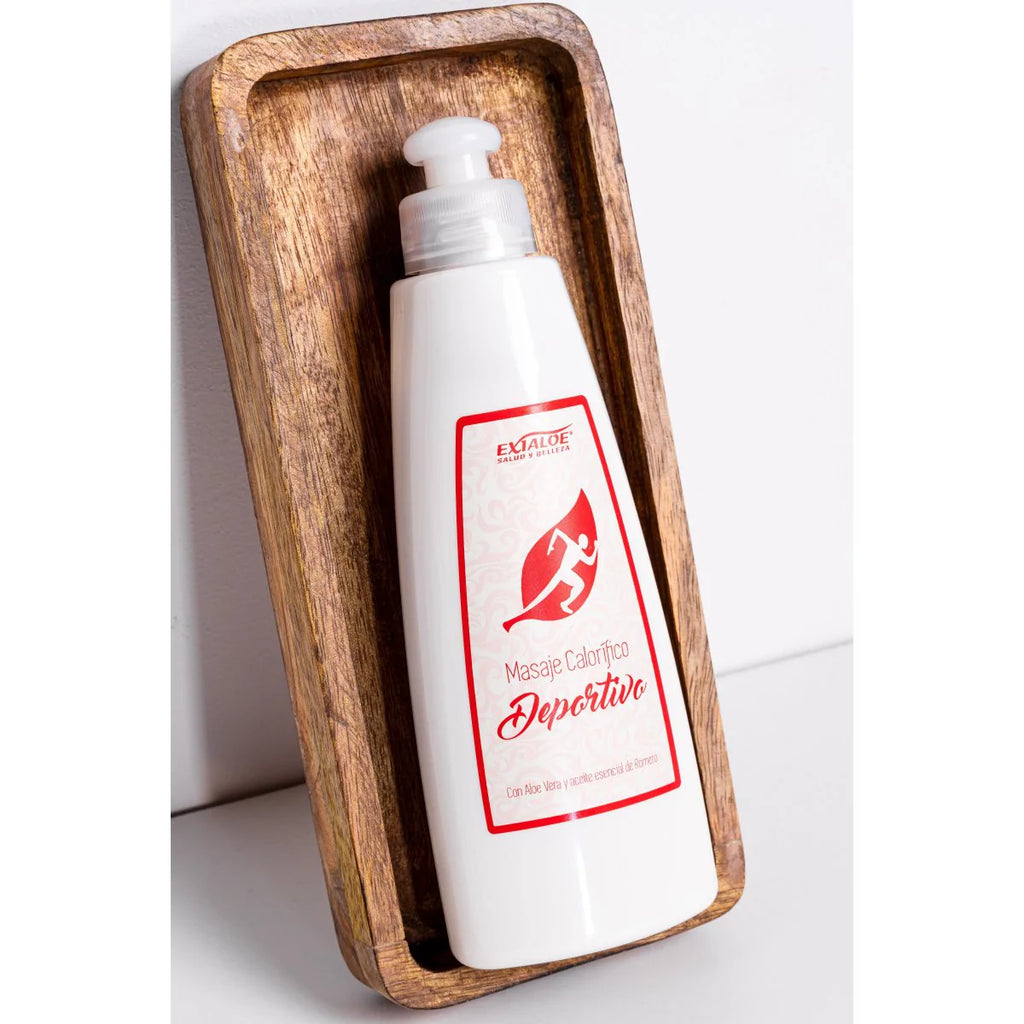 Massagem desportiva aquecida 500ml